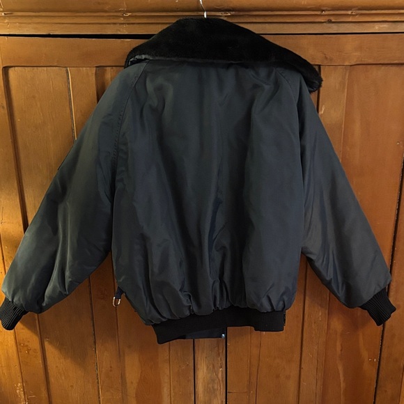 Walls Blizzard-Pruf U.S.A insulated apparel Navy Bomber Jacket Vintage - Picture 7 of 10
